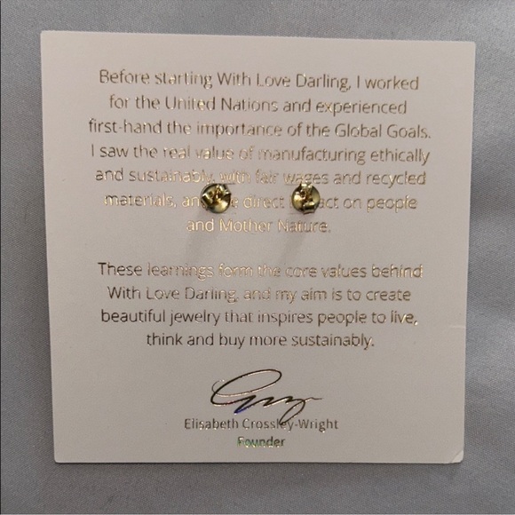 The Knot With Love Darling Post Earrings - Picture 7 of 10